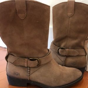 Ugg Suede Western Boots